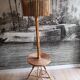 Vintage rattan lamp lamp in 60s