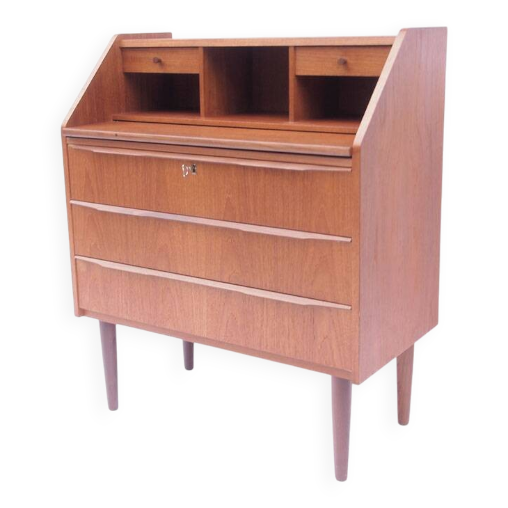 Secretaire bureau scandinave danois vintage