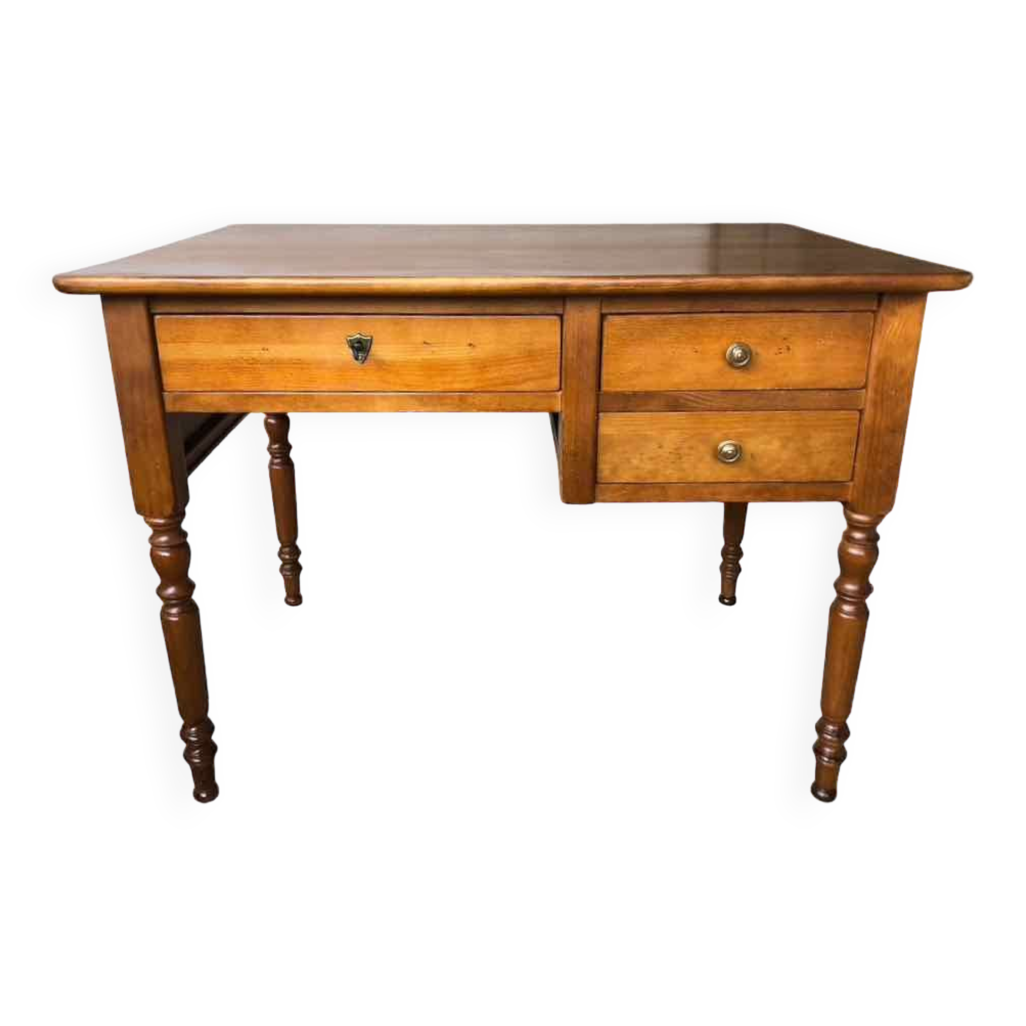 Bureau style Louis Philippe 3 tiroirs