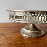 Silver-plated fruit bowl