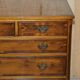 Georgian commode in yew wood with burr and burl grain, medium size.