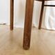 Vintage Janez Lajovic Leather Dining Chair: Mid-Century Modern 1980s