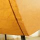 Fauteuil Italien simili cuir camel & son coussin 1960