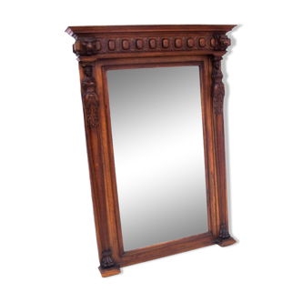 Antique mirror, France, around 1870.