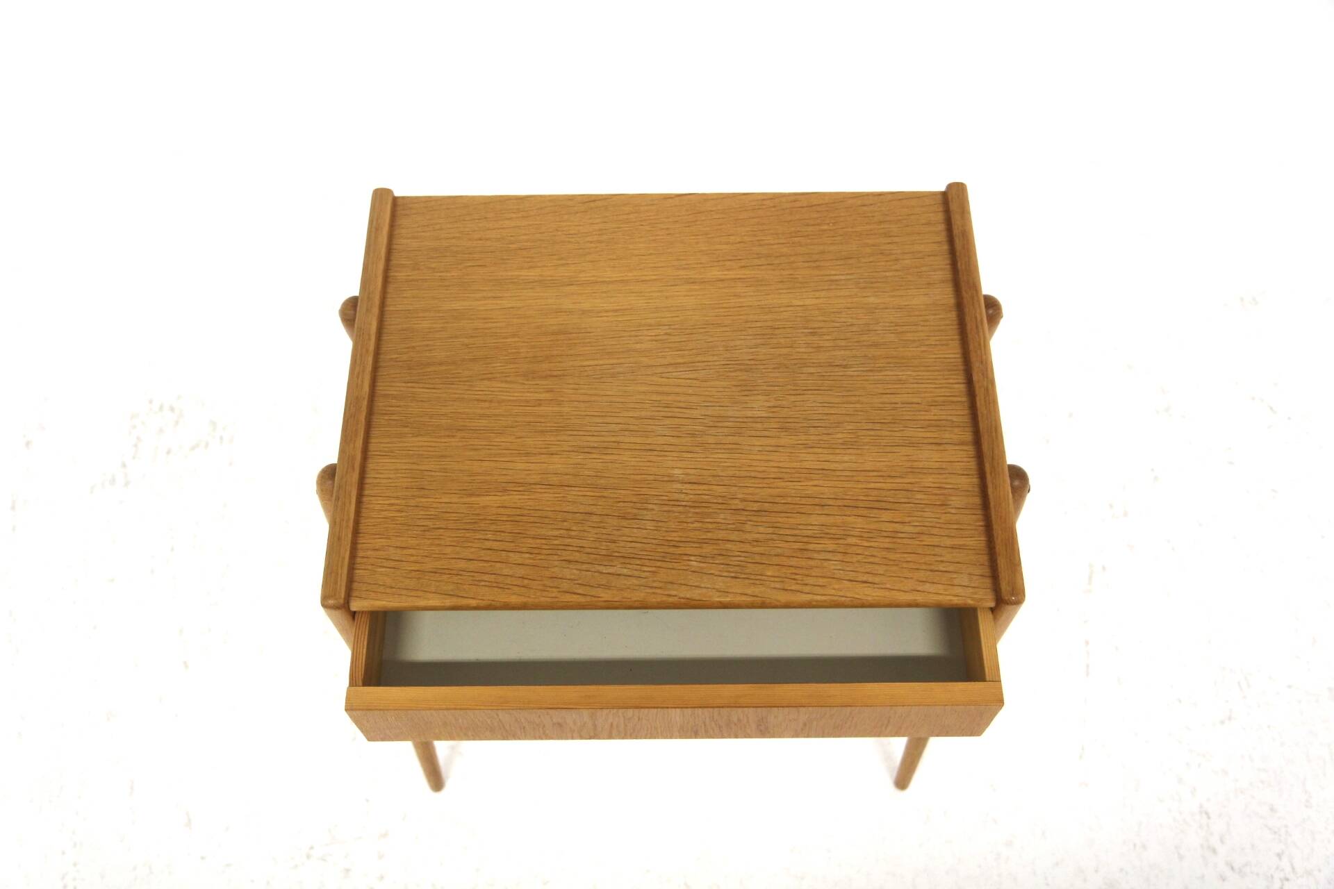 Scandinavian teak bedside table, AB Carlströms & Co Möbelfabrik, Sweden