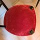 Pair of large vintage Italian formal chairs
