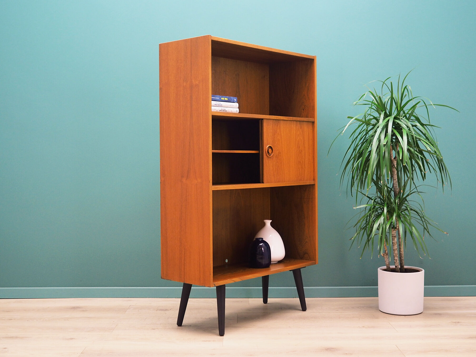 Bookcase teak, Danish design, 60