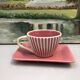 4 vintage ceramic coffee mugs edited by lbvyr circa