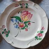 Set of 4 19th-century earthenware plates.