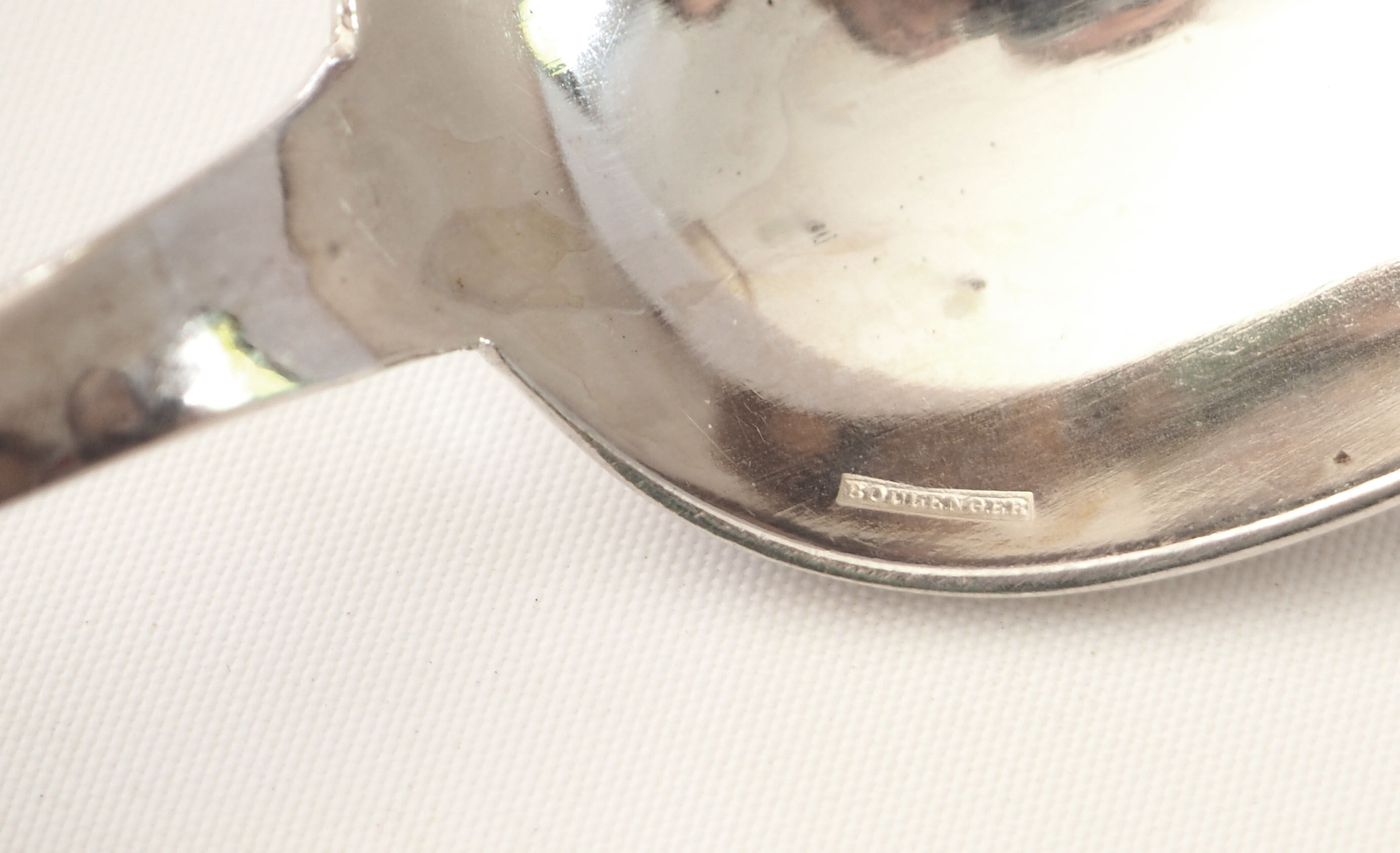 6 tablespoons silver metal Boulenger