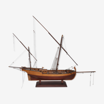 Maquette bateau en bois