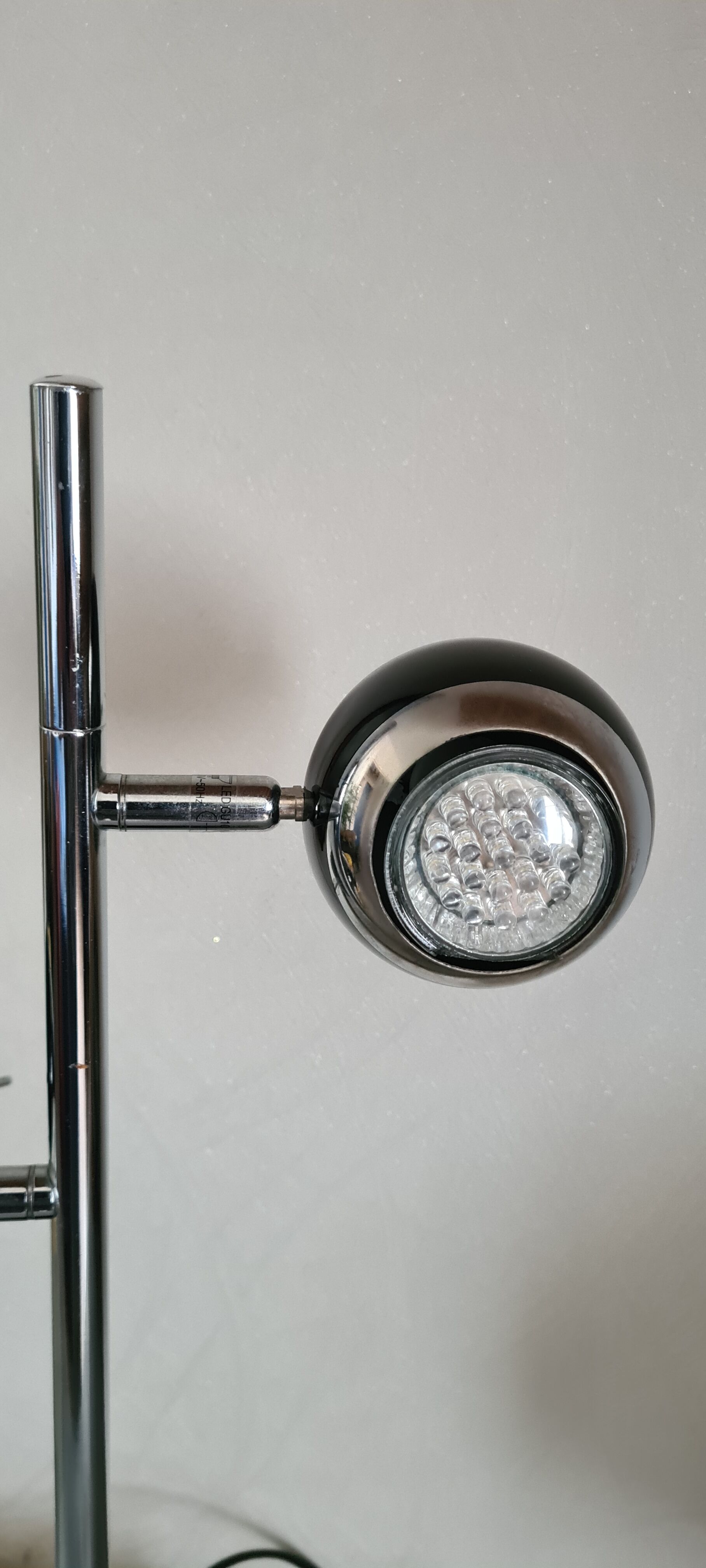 Lampe vintage eyeball Seylumière Hary