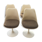 Lot de 4 chaises Eero Saarinen