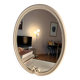 Cast iron mirror