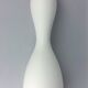 1990 ceramic white vase
