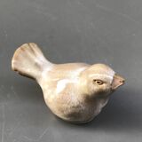 Beige ceramic bird
