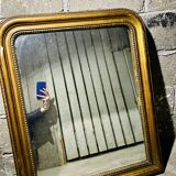 Miroir ancien doré 69x54cm