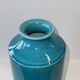 Vase bleu turquoise H25,5
