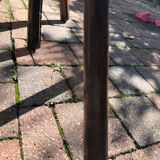 Brutalist chairs and stool