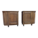 Enfilade - Paire de meuble à encoignure en chêne