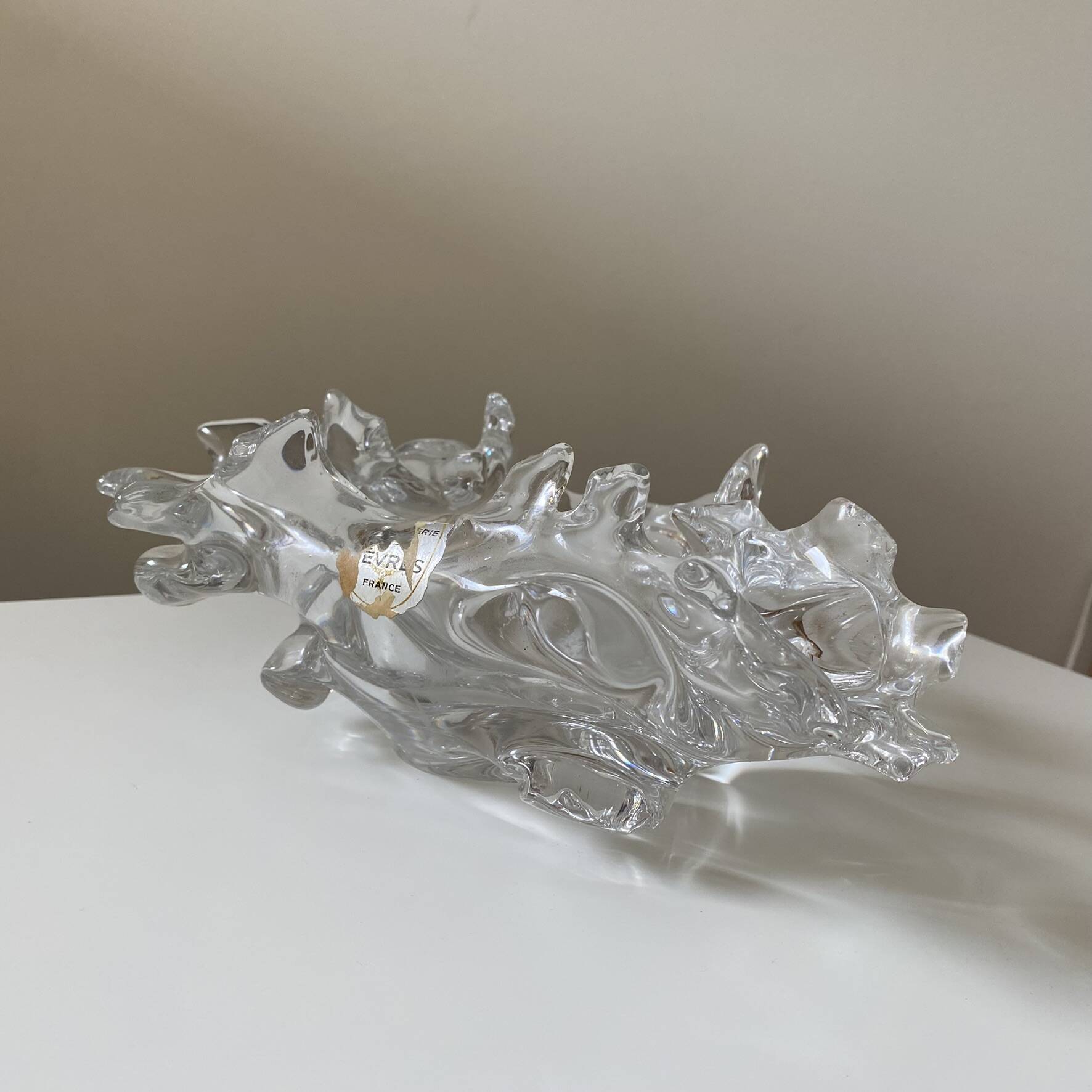 Crystal catchall from Sèvres