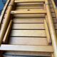 Clairitex 1970 folding garden table in solid wood 160x80cm