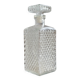 Vintage pressed glass whisky carafe