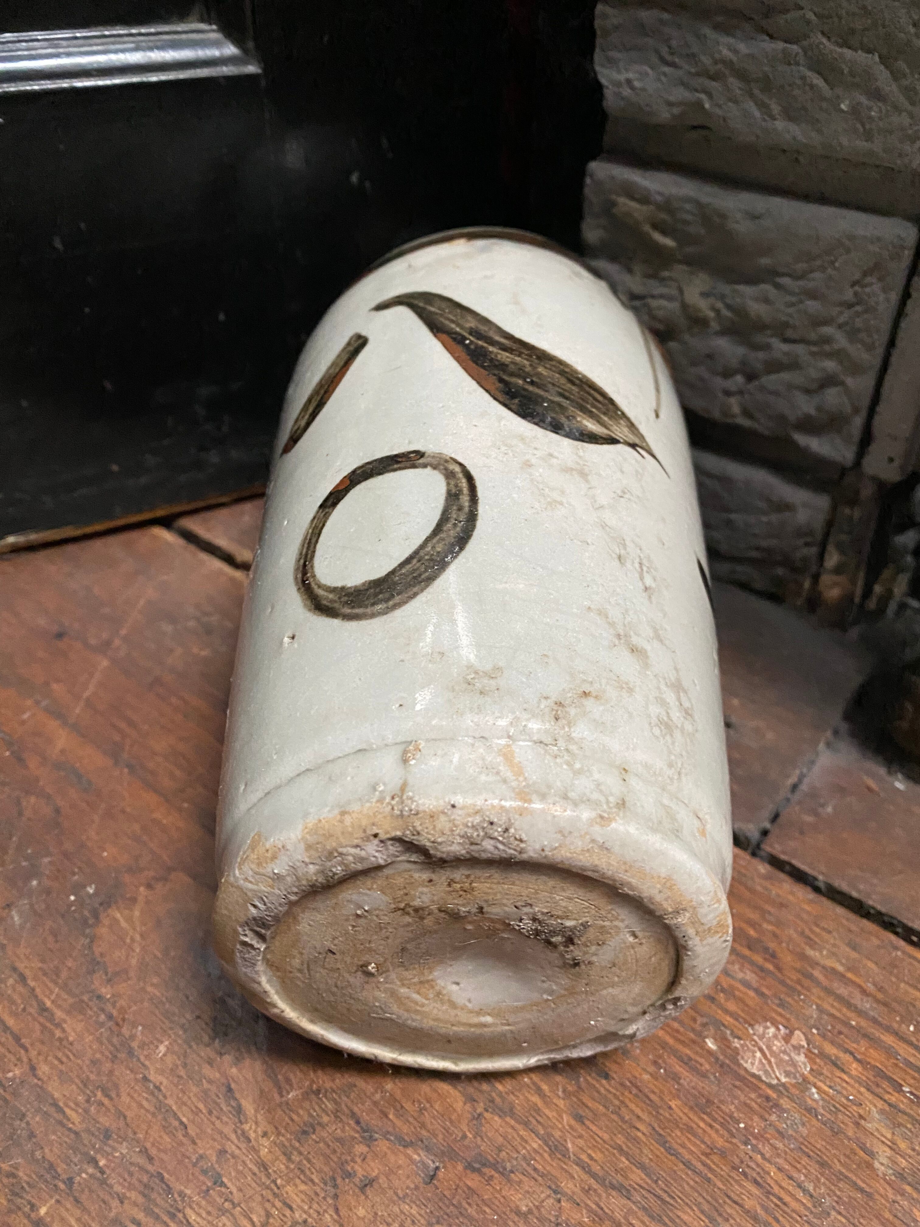 Ancient Japanese Tokkuri Sake Jar