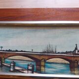 Vintage 70'S frame by artist Francois Depresle