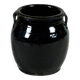 Hú - Pot à confit chinois émaillé noir n°7