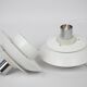 Pair of 2 Danish vintage pendant lamps Korfu by Design Light, 1980s
