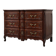 French 18th Century hand crafted oak chest of drawers in Louis XV style