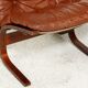 Vintage Norwegian mid-century leather Siesta chairs by Ingmar Relling