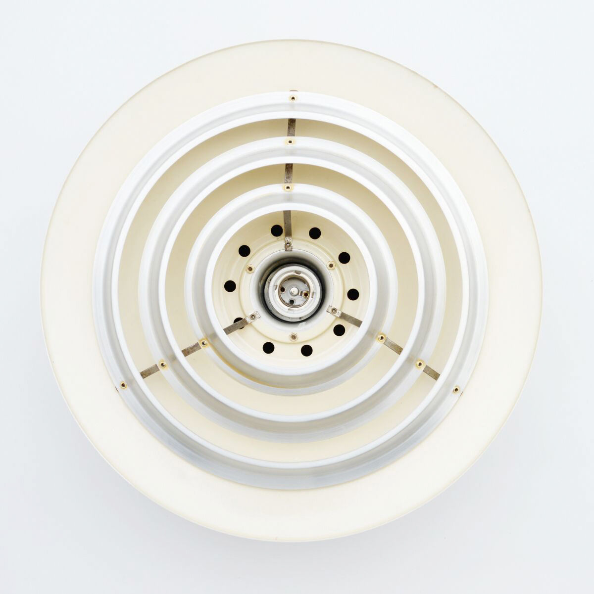 Danish pendant lamp in silver 60