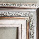 Vintage wooden frame.