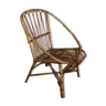 Adult rattan armchair 1960