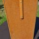 Vintage wicker and cane umbrella stand