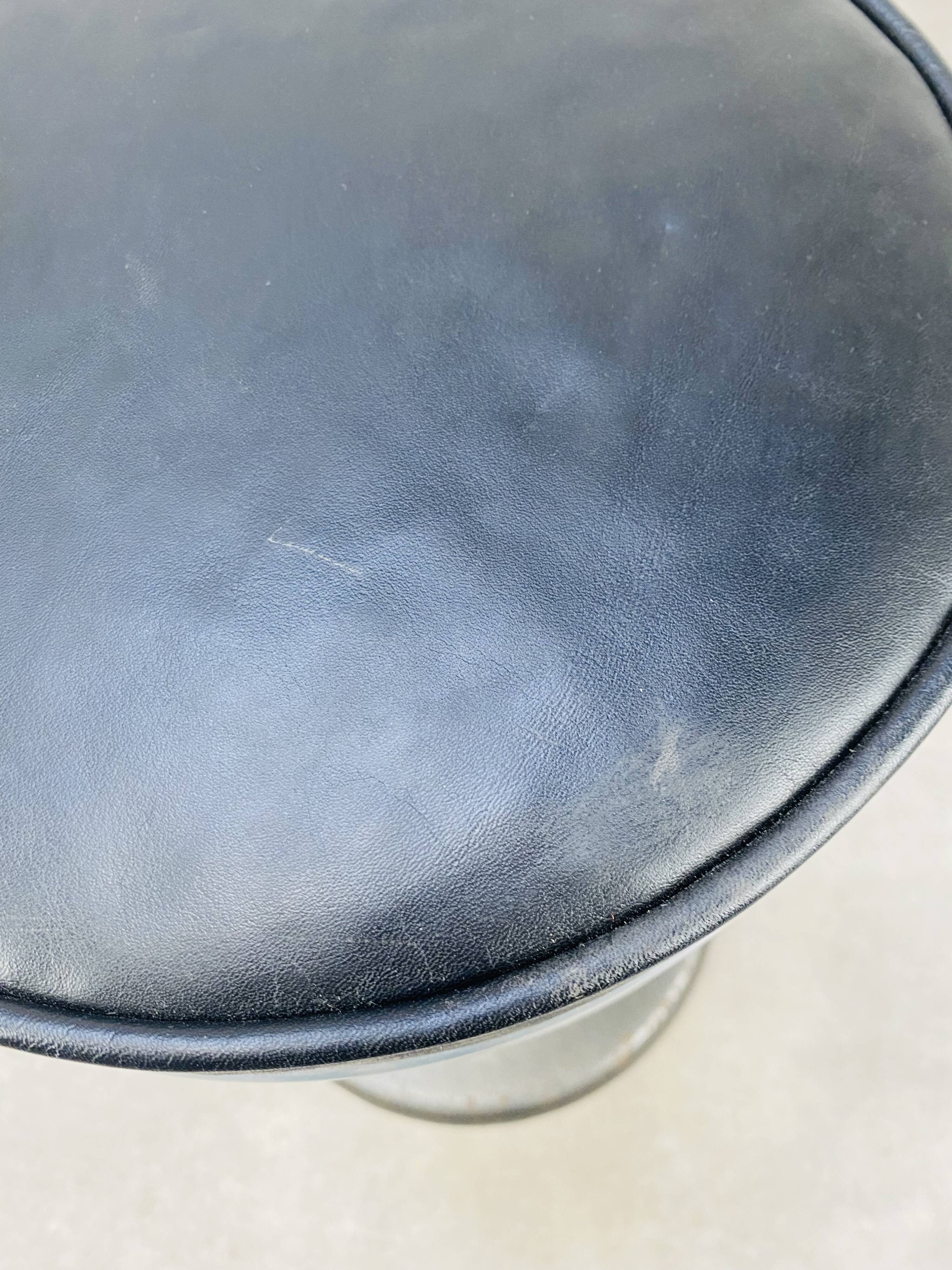 Vintage industrial style dining stool by trewa