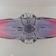 Art Glass Oblong Bowl by Josef Hospodka for Glasswork Chřibská,1960'
