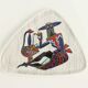 Plat italien de forme libre par Sesto di Fiamma, 1950's