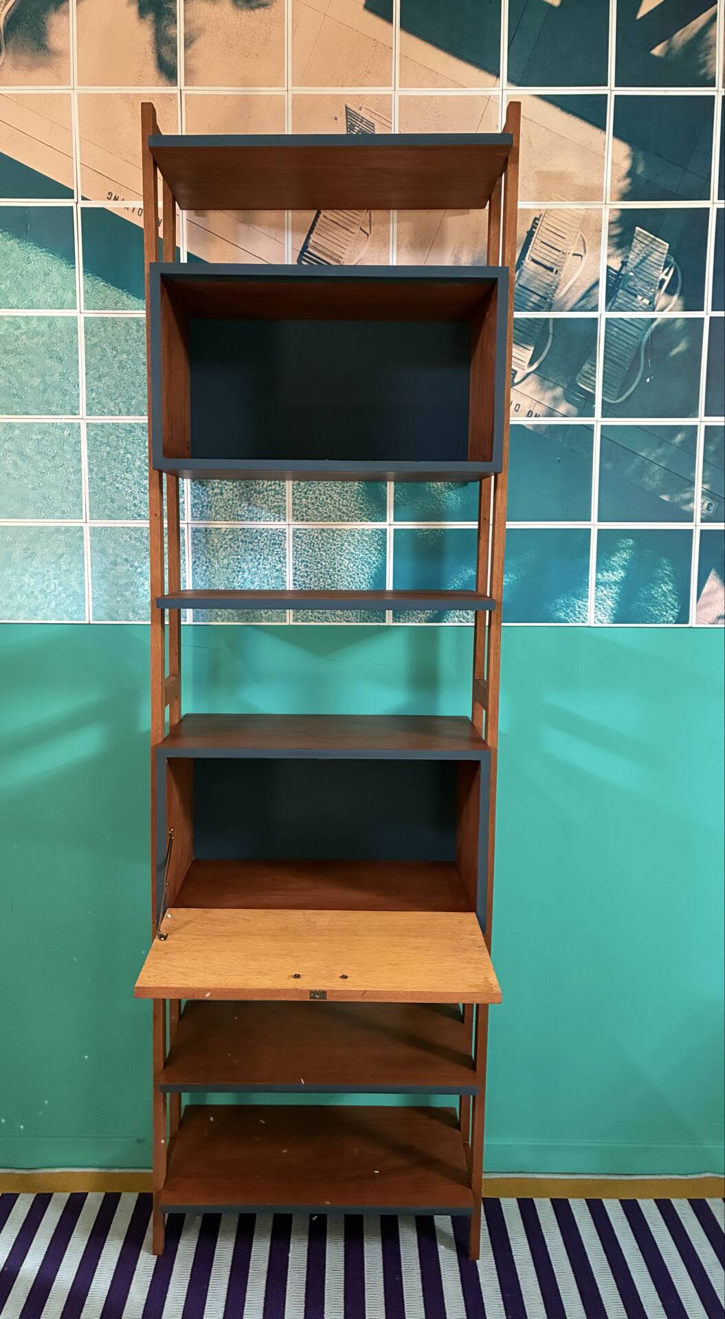 Bibliothèque Vintage Scandinave