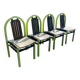 4 chaises en bois Baumann modèle Argos