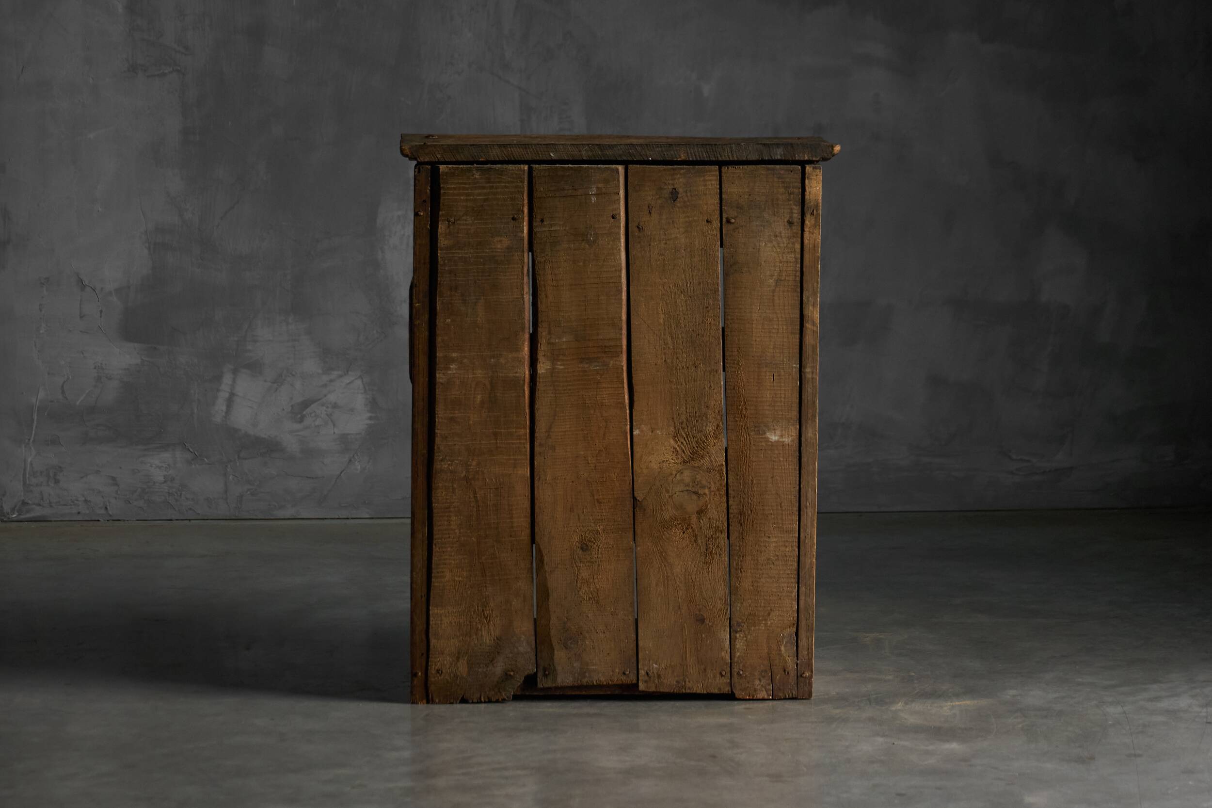 Rural Art Populaire Pantry Cabinet, Spain, 19th Century