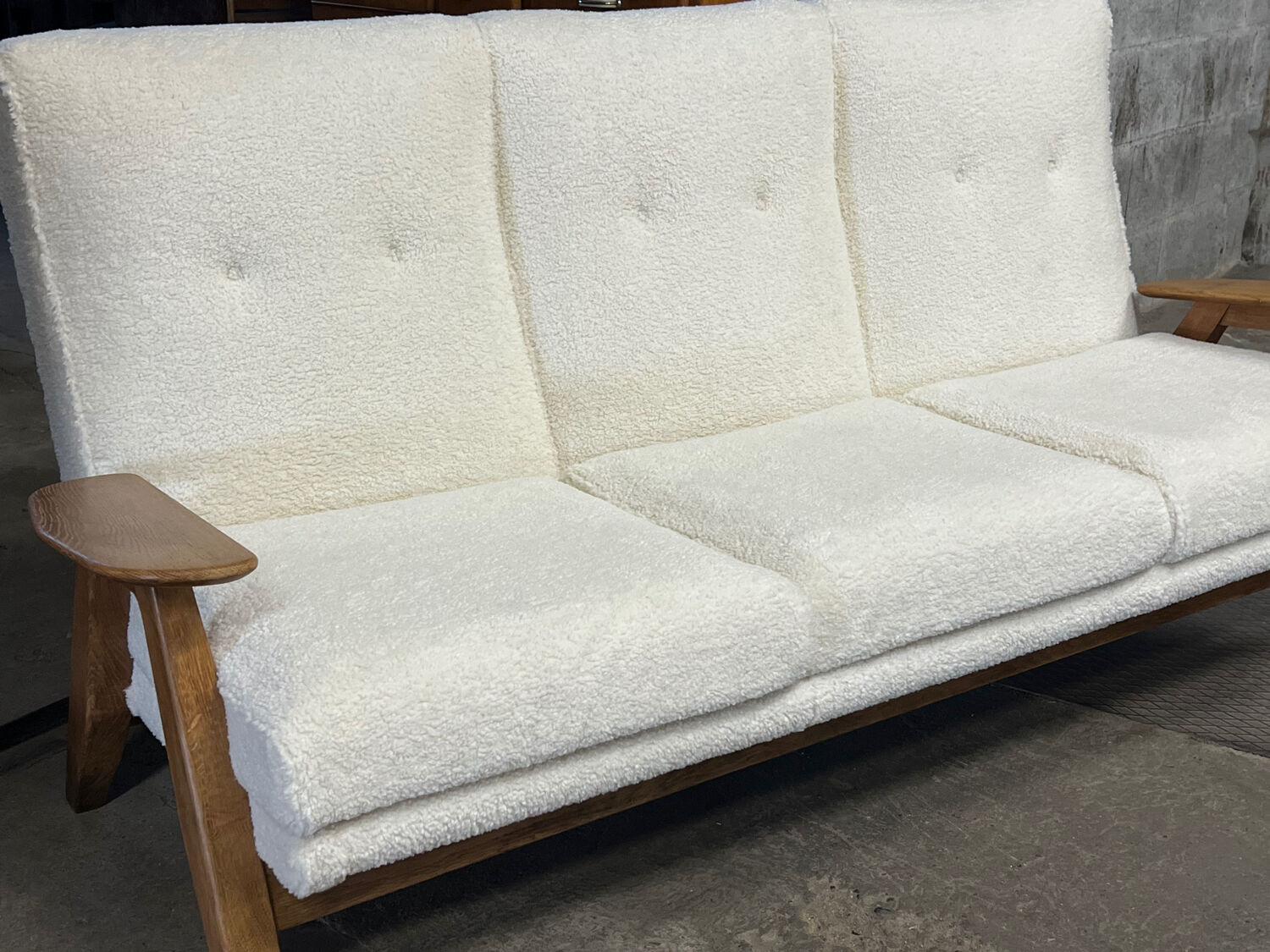 Canape SK 640 Design de Pierre Guariche Steiner année 1950