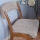 Sled chair by Self - NF14, solid wood and wool fabric, vintage 1960's