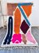 Moroccan Berber rug in multicolored wool, 200cm x 300cm