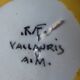 Cendrier ou vide-poche de Vallauris
