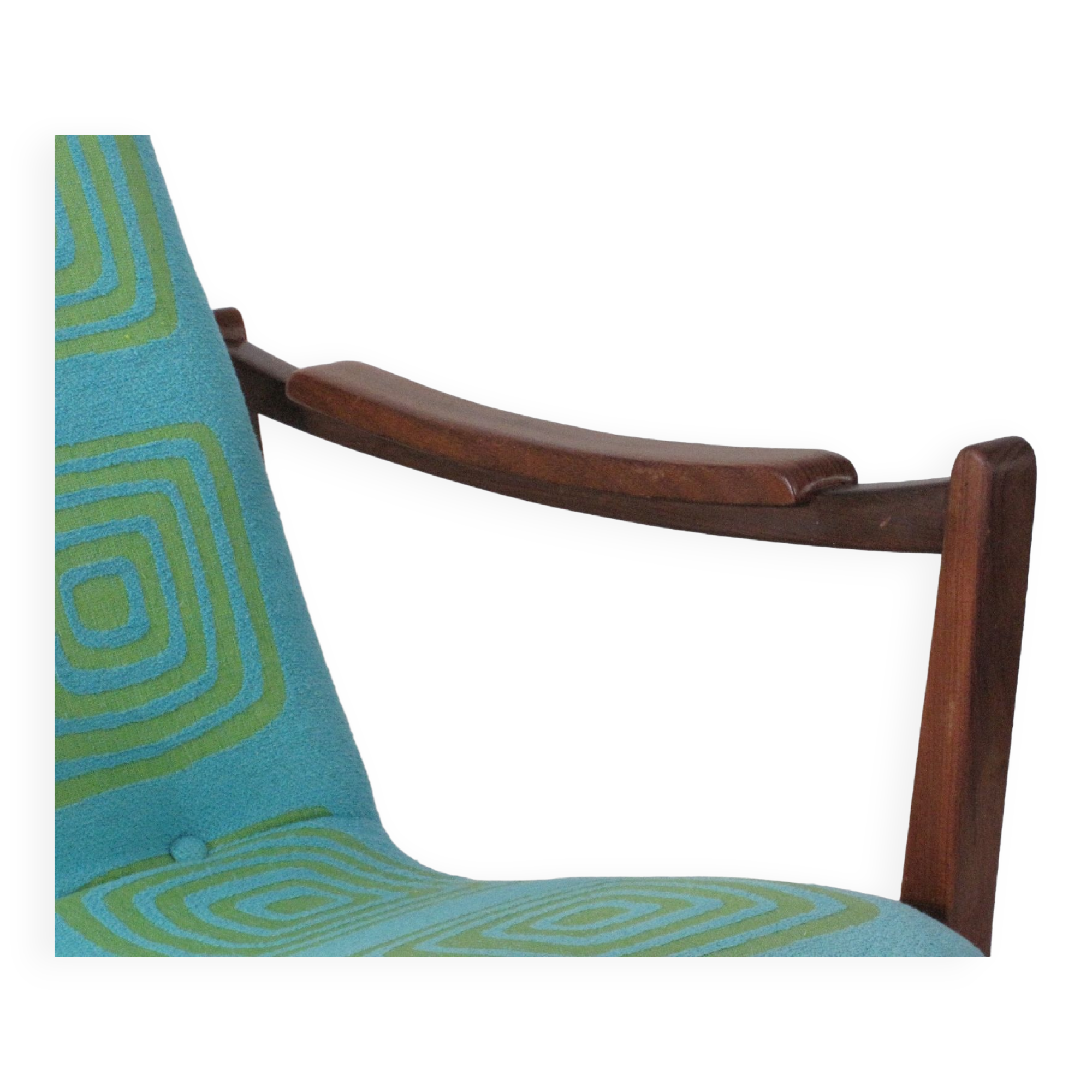 Danish lounge chair in teakwood 1960s