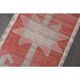 1970s Turkish Oushak Handmade Wool Cotton Red Runner Rug 90x304
