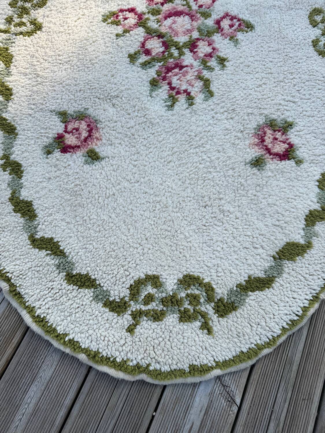 Vintage wool rug